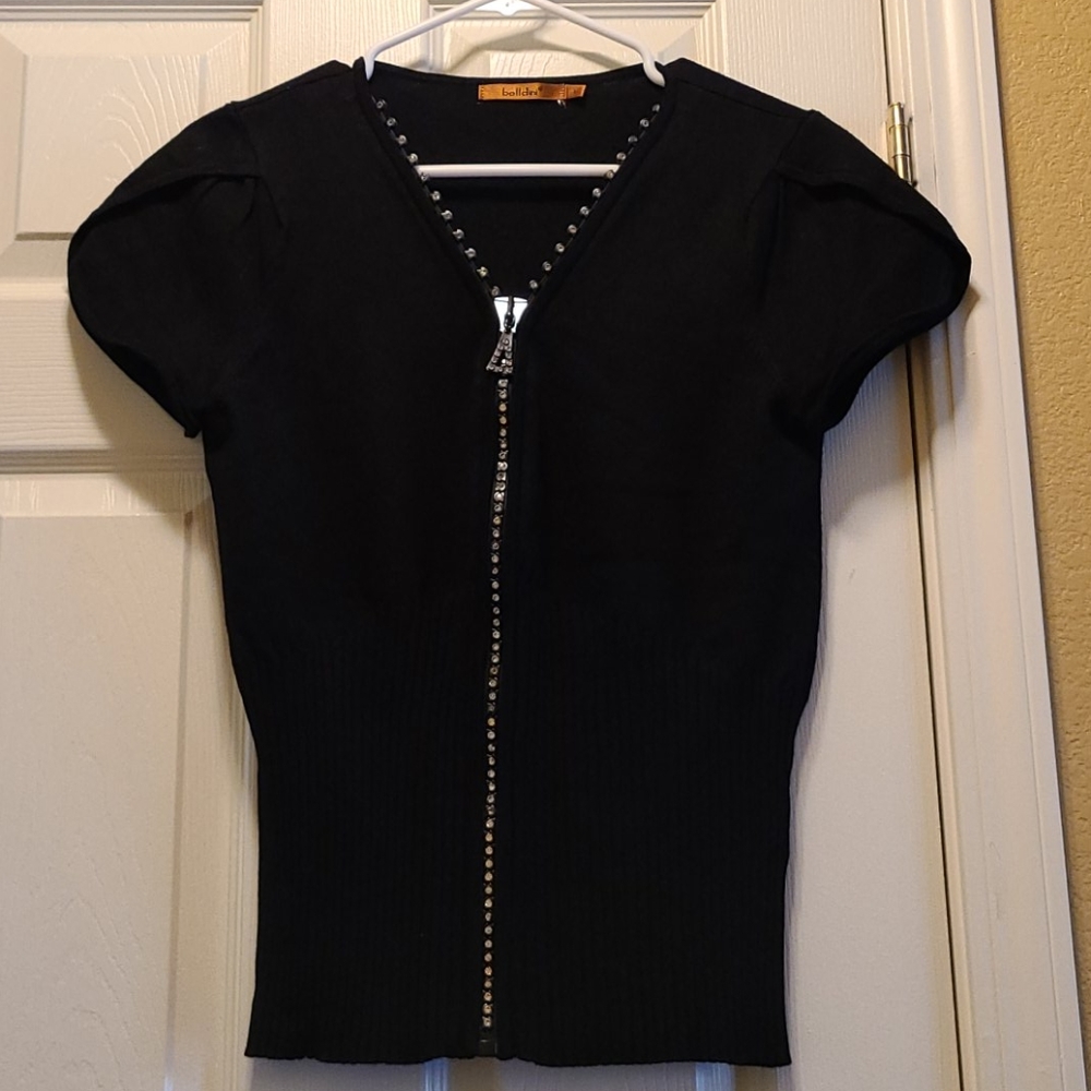 Dressy sweater top
